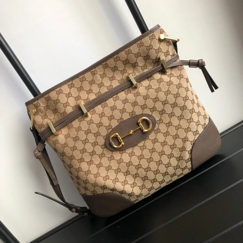 Women Gucci Sylvie bags with a monogram - embossed leatherBC - Gucci Bags - 4514