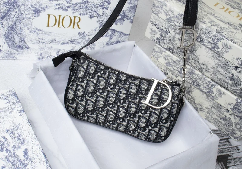 Christian Dior Saddle bags with a distressed leather finishEN - New Arrival Bags Christian Dior 111