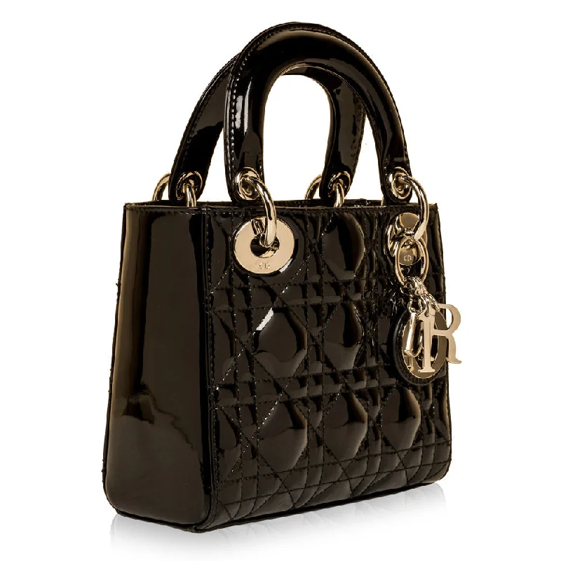 Christian Dior Saddle bags with a studded trim for a bold lookLady Dior - Mini