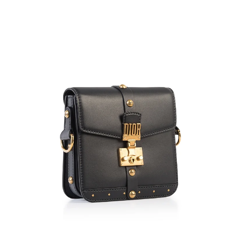 Christian Dior Saddle bags with a patent leather finish for a shiny lookDioraddict Square Flap Bag