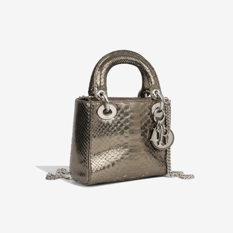 Christian Dior bags with a side - pocket for holding a water bottleLady Dior - Mini