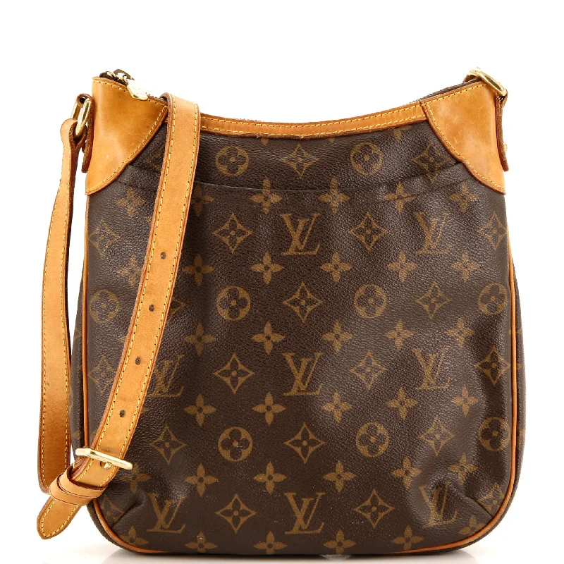 Luxury Christian Dior crossbody bags with a chain - link strapOdeon Handbag Monogram Canvas PM