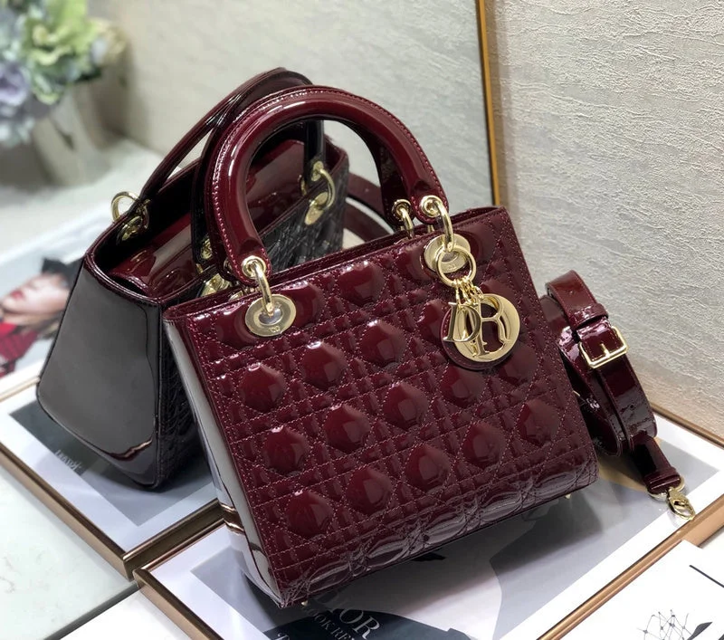 Christian Dior handbags with a back - pocket for quick storageWF - Dior Bags - 486