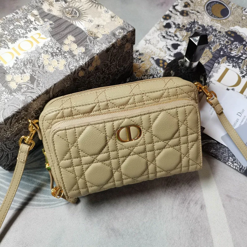 Christian Dior bags with a quilted pattern and gold - toned hardwareWF - Dior Bags - 492