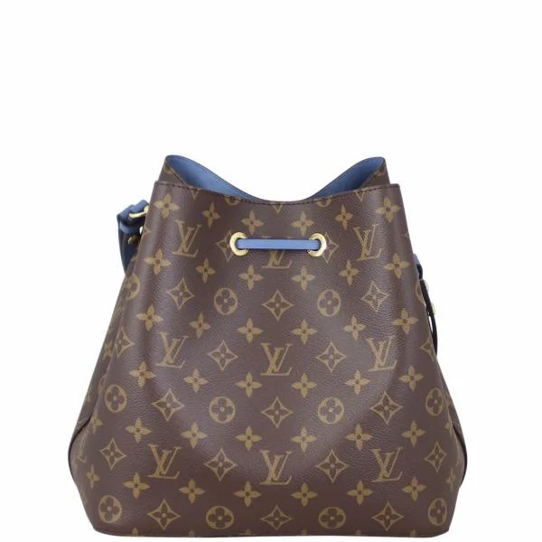 Louis Vuitton Alma bags with a monogram - embossed leather surfaceLouis Vuitton NéoNoé Bag Monogram Bleu Jean